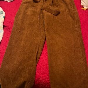 HYFVE Brown Corduroy Trousers